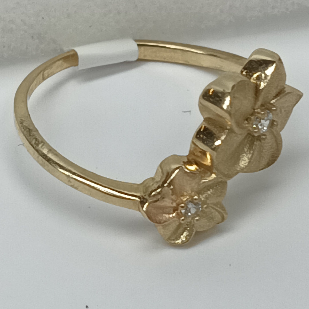 ANILLOS DAMA ORO 14K 2 (NUEVO)