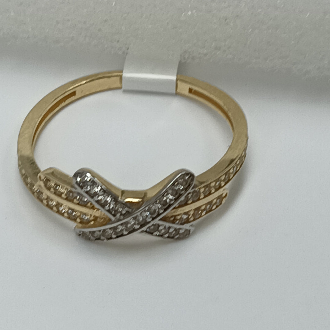 ANILLOS DAMA ORO 14K 2 (NUEVO)