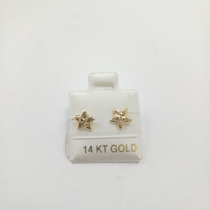 BROQUELES ORO 14K 1 (NUEVO)