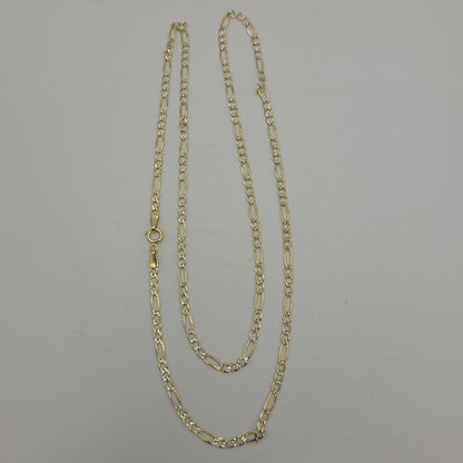CADENAS CARTIER 3*1 DIAMANTADA ORO 10K 4 (NUEVO)