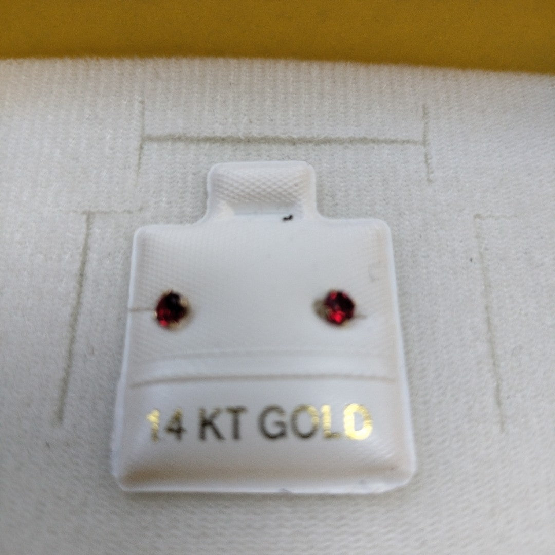 BROQUELES ORO 14K 1 (NUEVO)