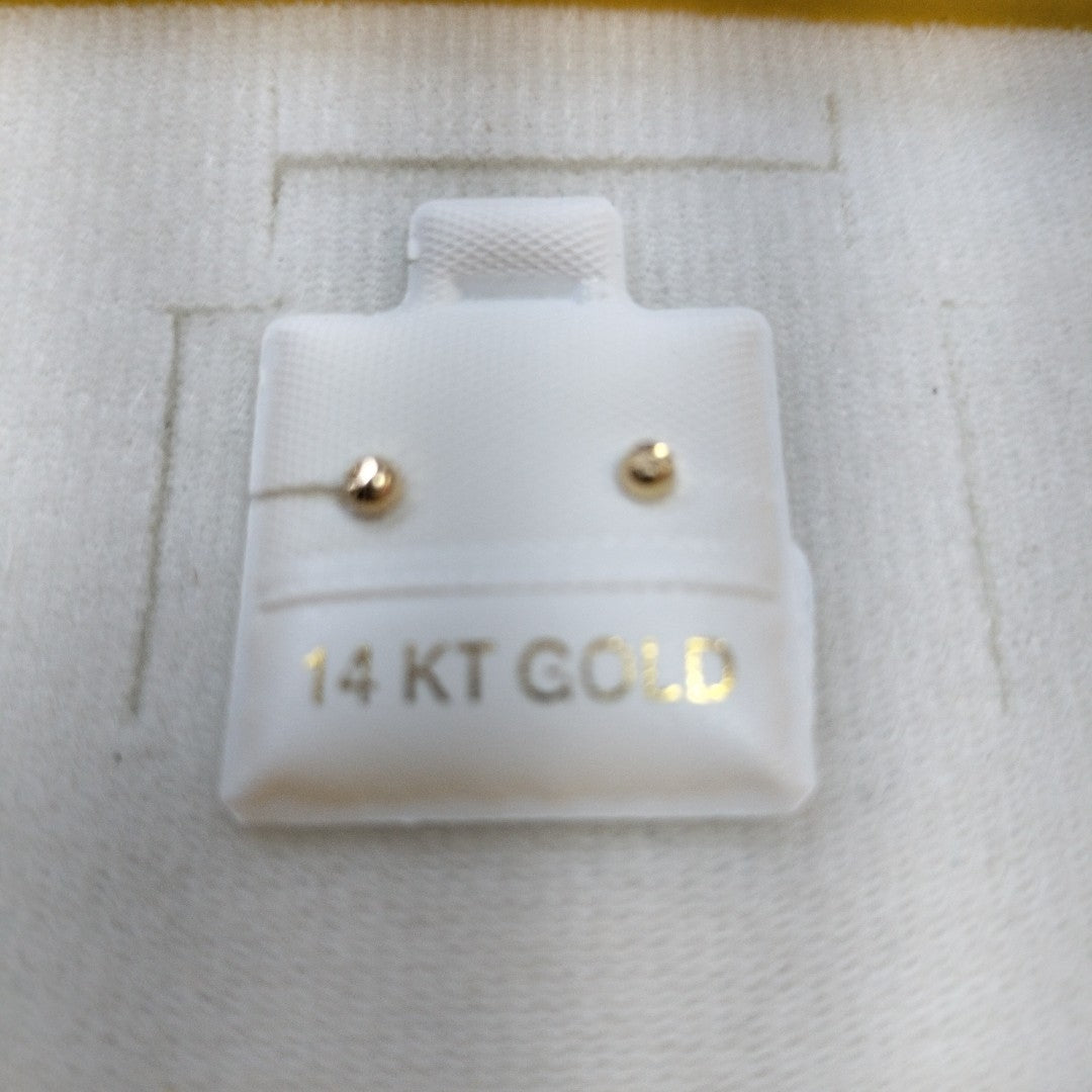 BROQUELES ORO 14K 1 (NUEVO)