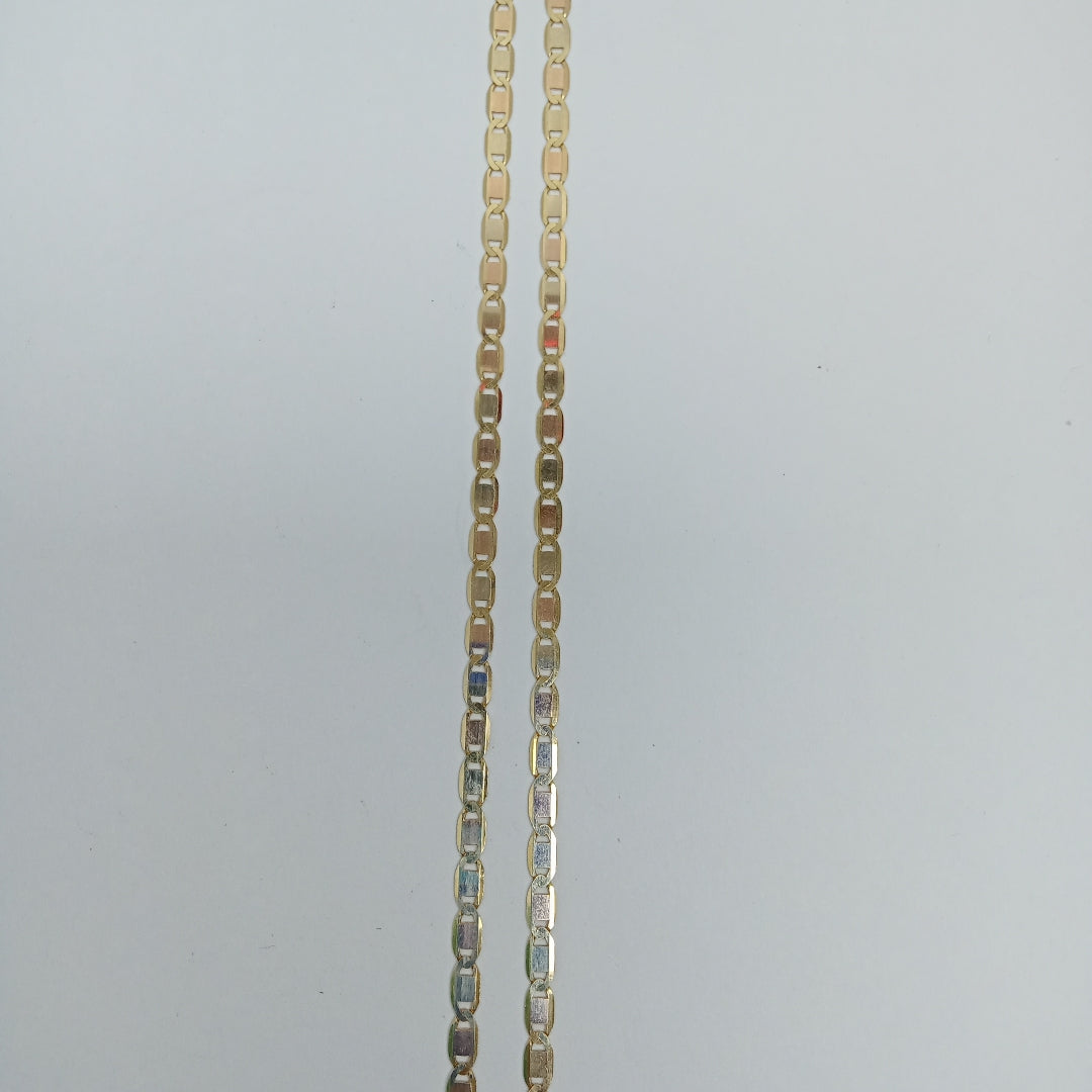 CADENAS VALENTINA/ESPEJO ORO 14K 6.6 (NUEVO)