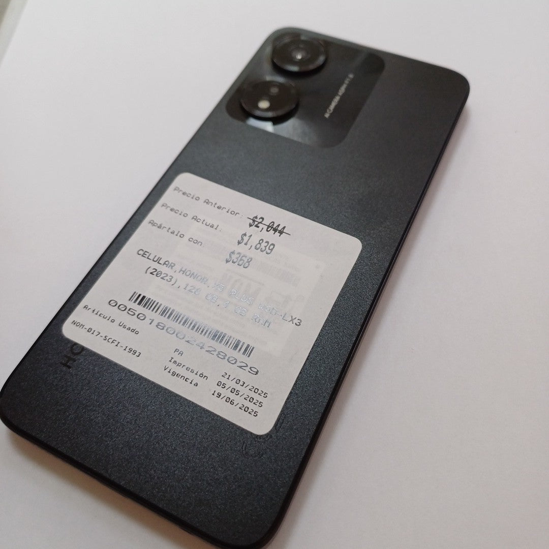CELULAR HONOR X5 PLUS WOD-LX3 (2023) 128 GB 4 GB RAM (SEMINUEVO)