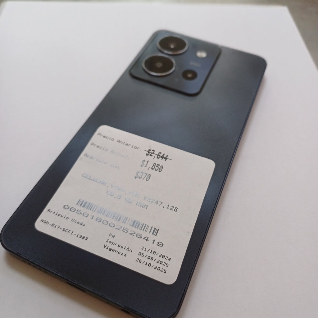 CELULAR VIVO Y36 V2247 128 GB 8 GB RAM (SEMINUEVO)