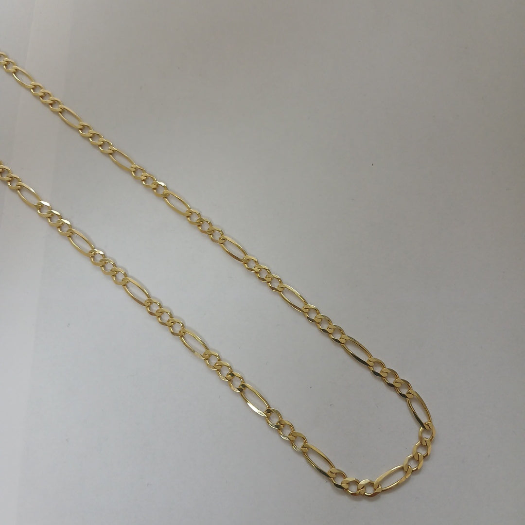 CADENAS CARTIER 3*1 AMARILLA ORO 10K 10.7 (NUEVO)