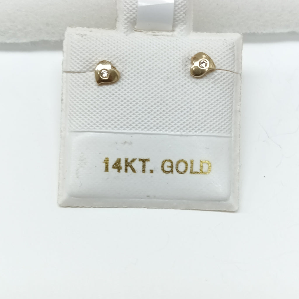 BROQUELES ORO 14K 1 (NUEVO)