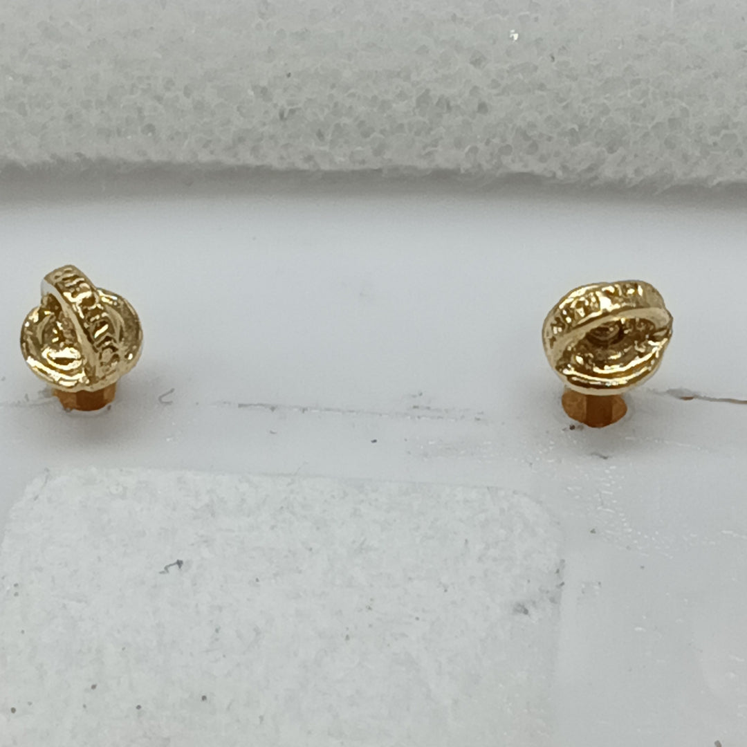 BROQUELES ORO 14K 1 (NUEVO)