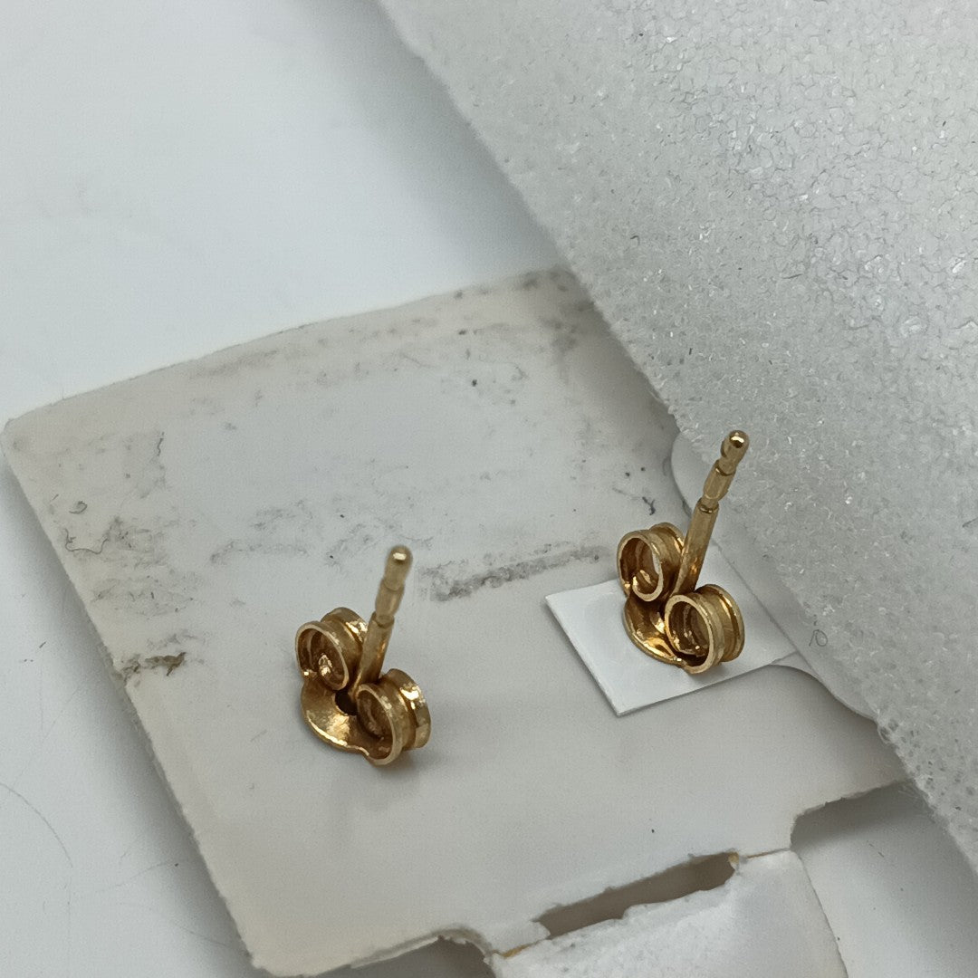 10477BRO00000B1806 FRD12 BROQUEL DE TACHUELA PLANO ORO 14K 1GRS (NUEVO)
