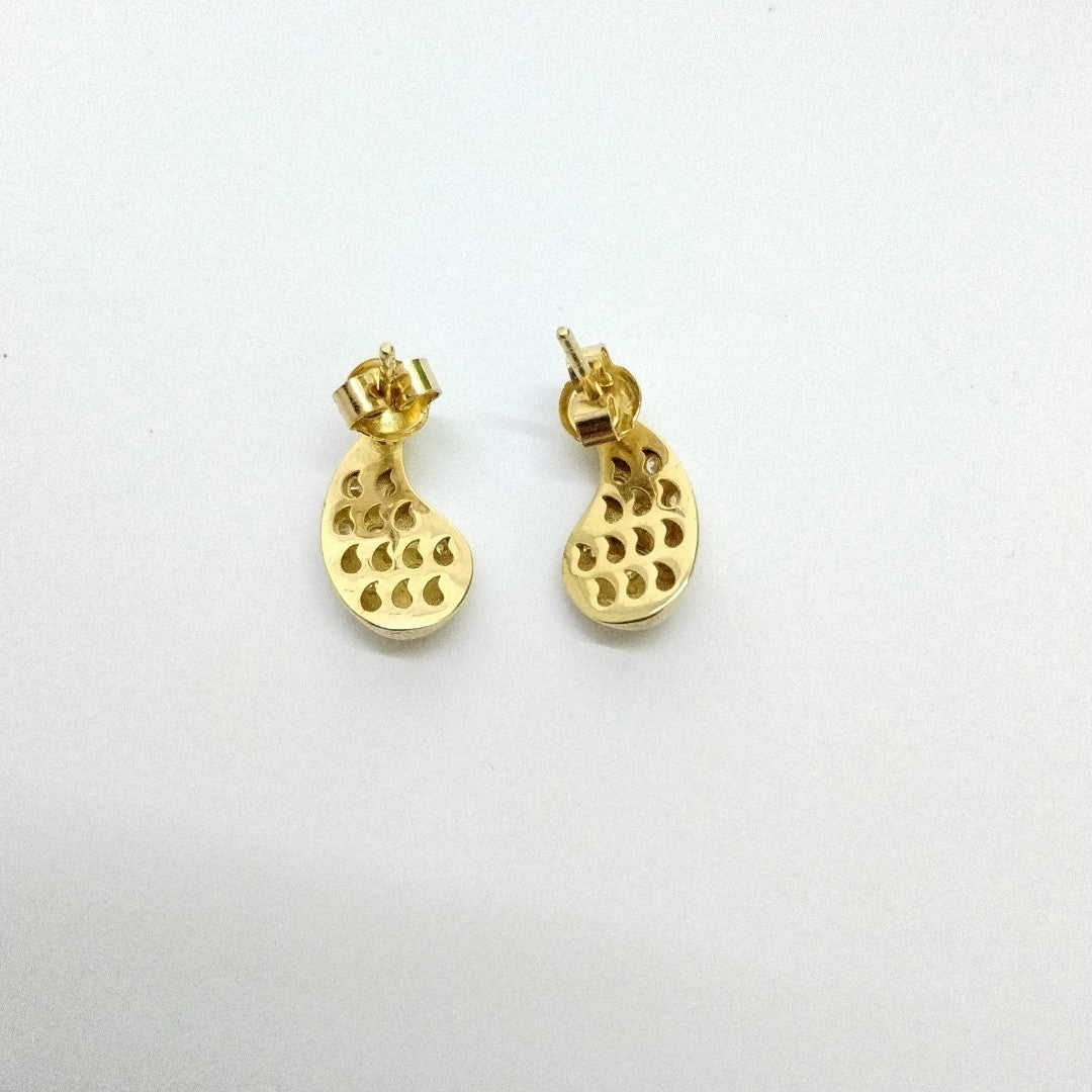 BROQUELES ORO 14K 2 (NUEVO)