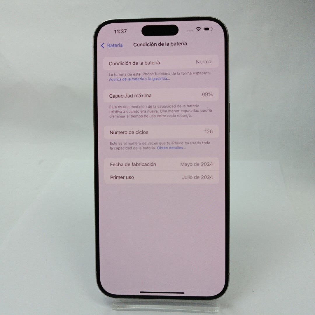 CELULAR APPLE IPHONE 15 PRO MAX A3105 (2023) 256 GB 8 GB RAM (SEMINUEVO)