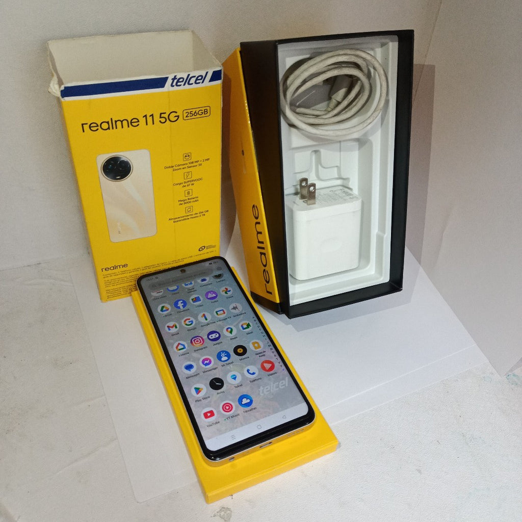 CELULAR REALME 11 5G RMX3780 (2023) 256 GB 8 GB RAM (SEMINUEVO)