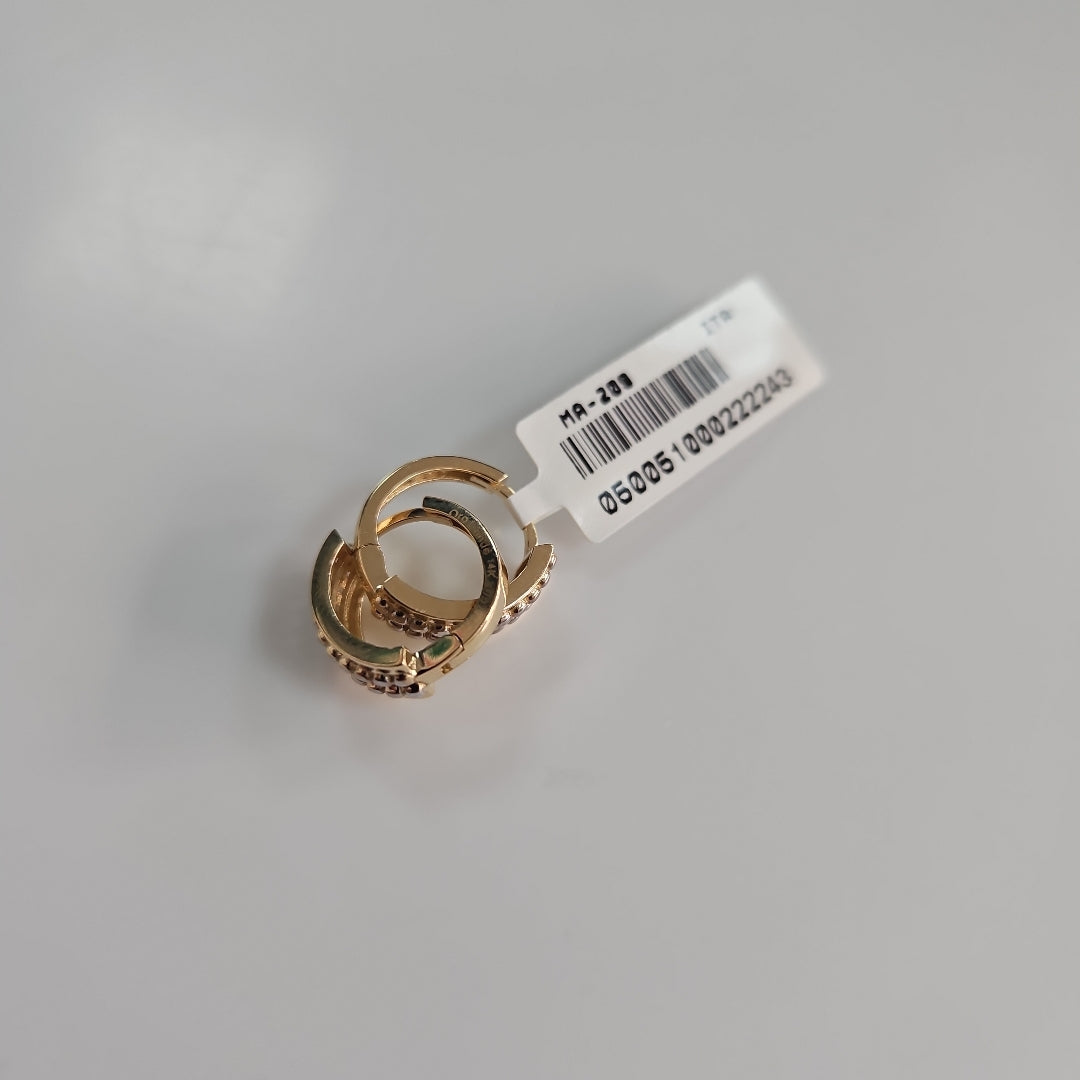 HUGGIES ORO 14K 2.3 (NUEVO)