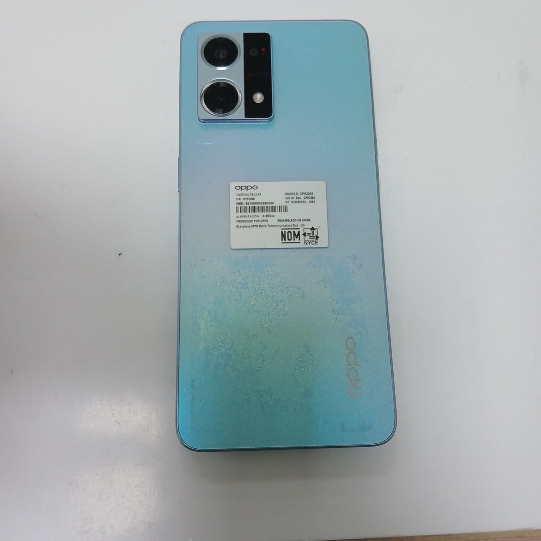 CELULAR OPPO  RENO7 CPH2363 (2022) 128 GB 6 GB RAM (SEMINUEVO)