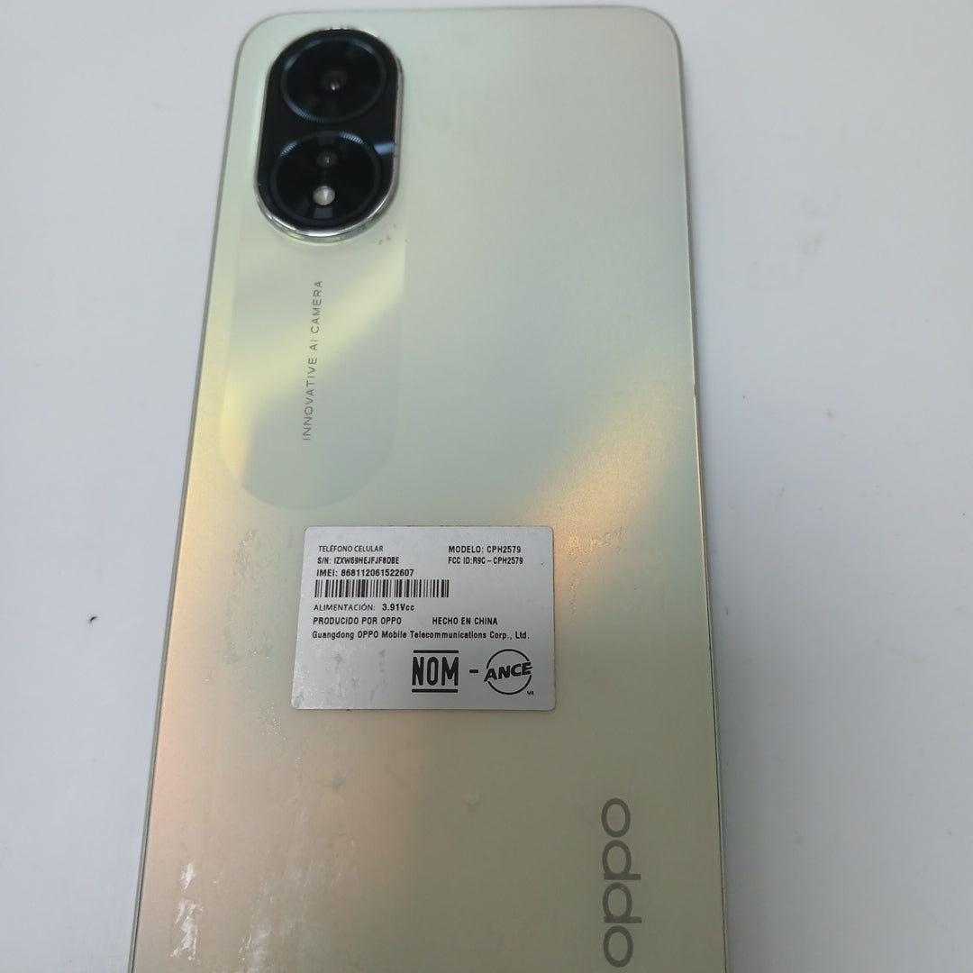 CELULAR OPPO  A38 CPH2579 (2023) 128 GB 4 GB RAM (SEMINUEVO)