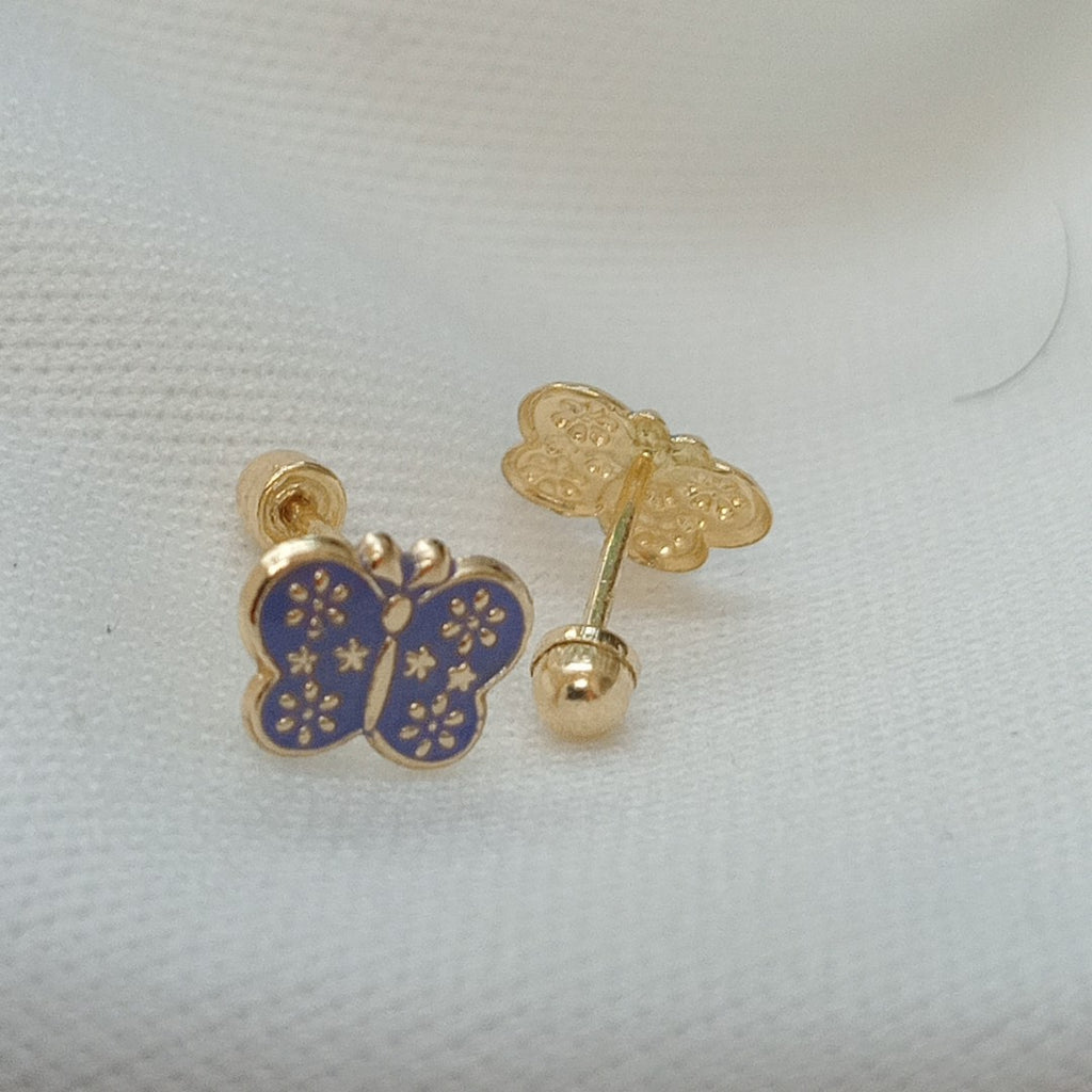 BROQUELES ORO 10K 1 (NUEVO)