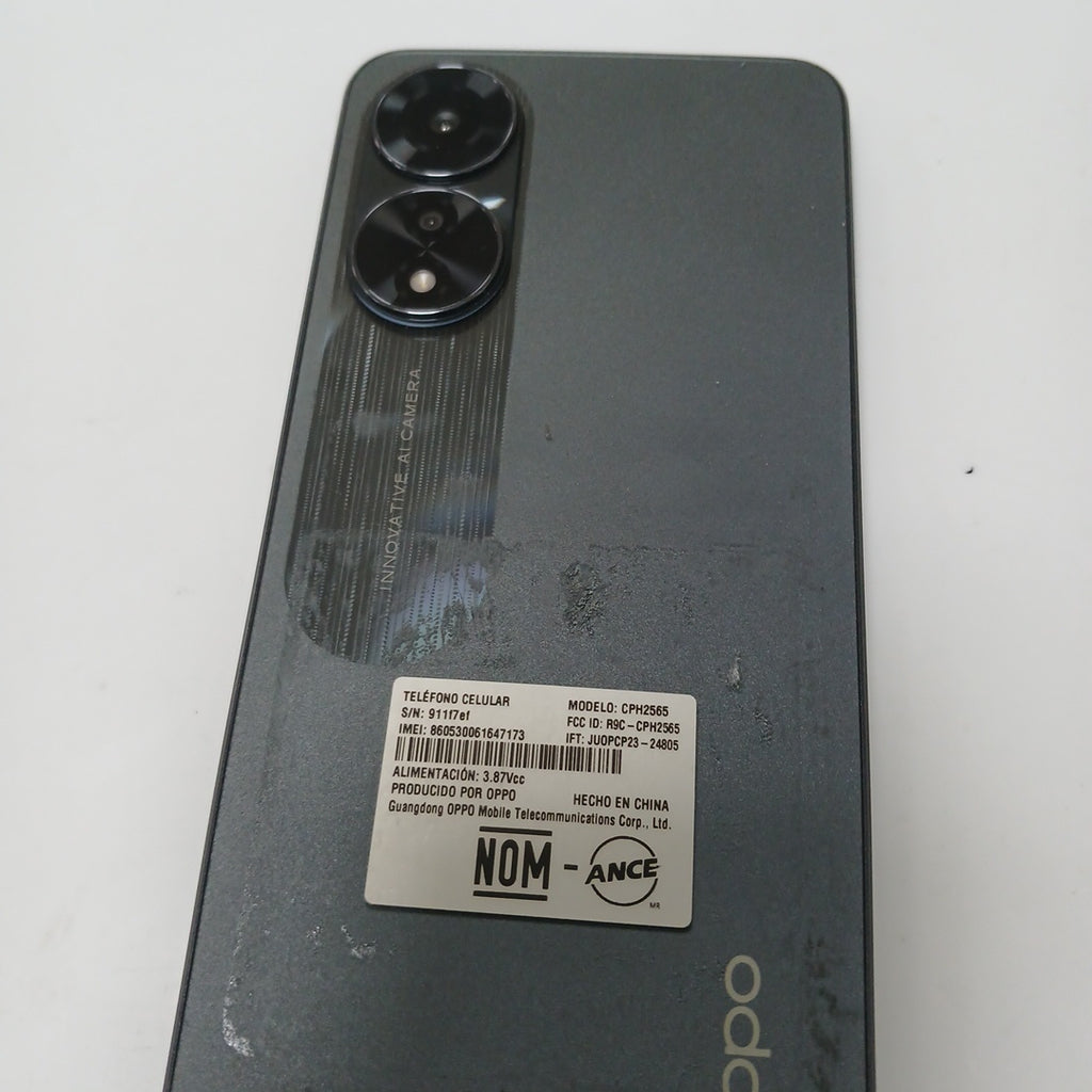 CELULAR OPPO  A78 CPH2565 (2023) 256 GB 8 GB RAM (SEMINUEVO)