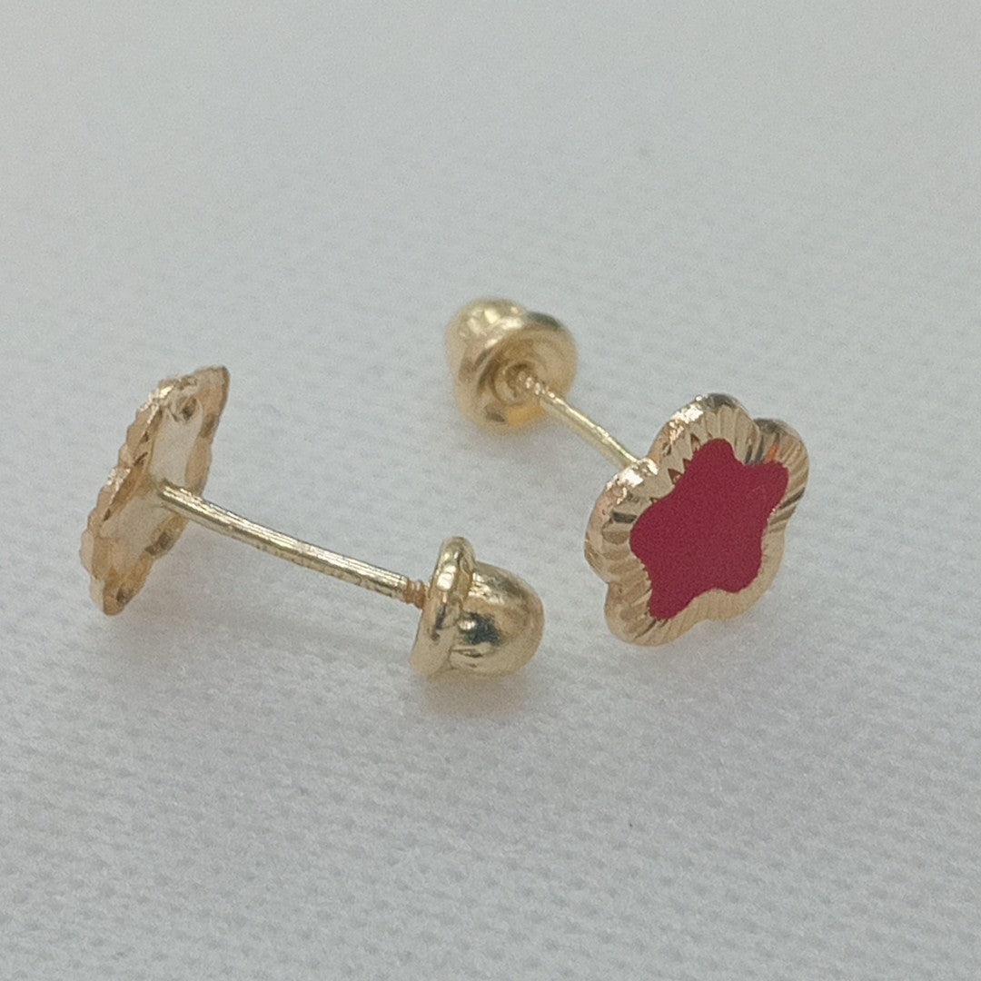 BROQUELES ORO 10K 1 (NUEVO)