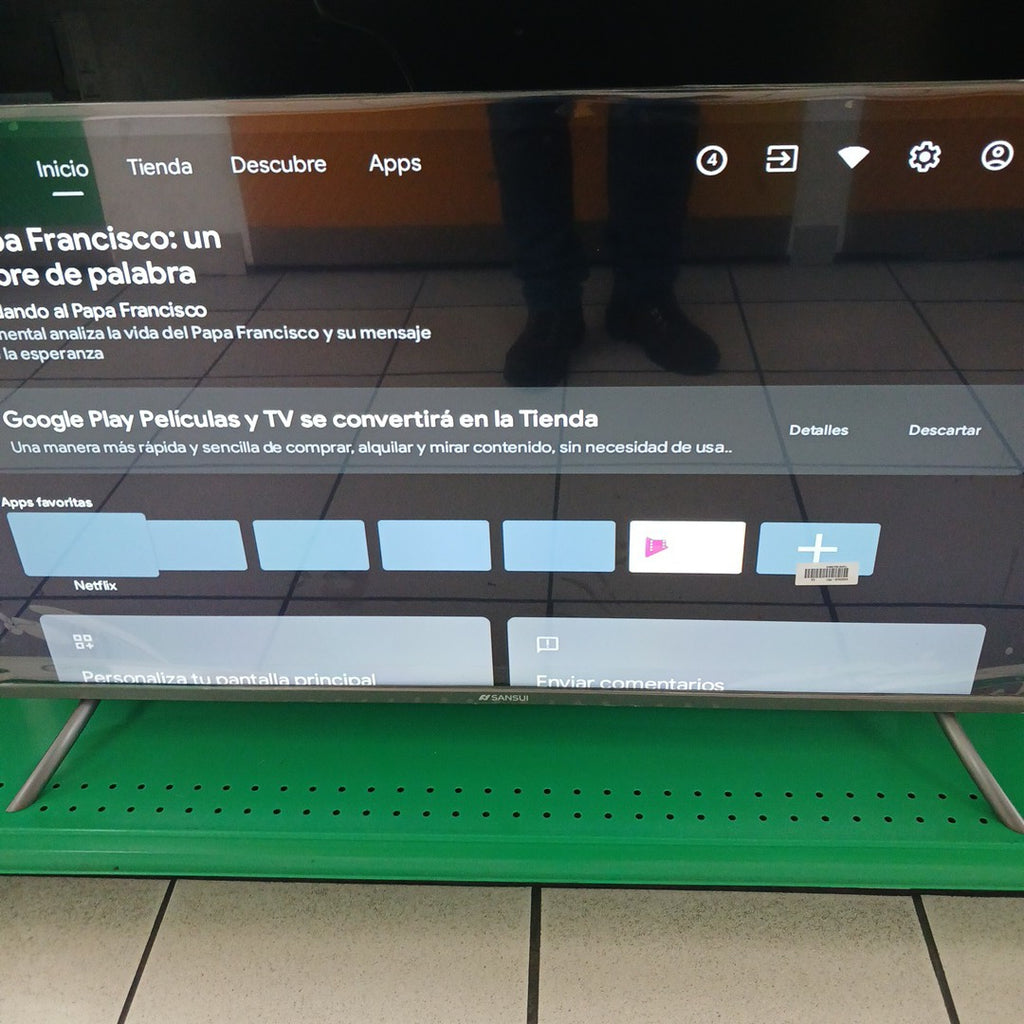PANTALLA SANSUI SMX40V1FA (2022) 40" LED FULL HD (SEMINUEVO)