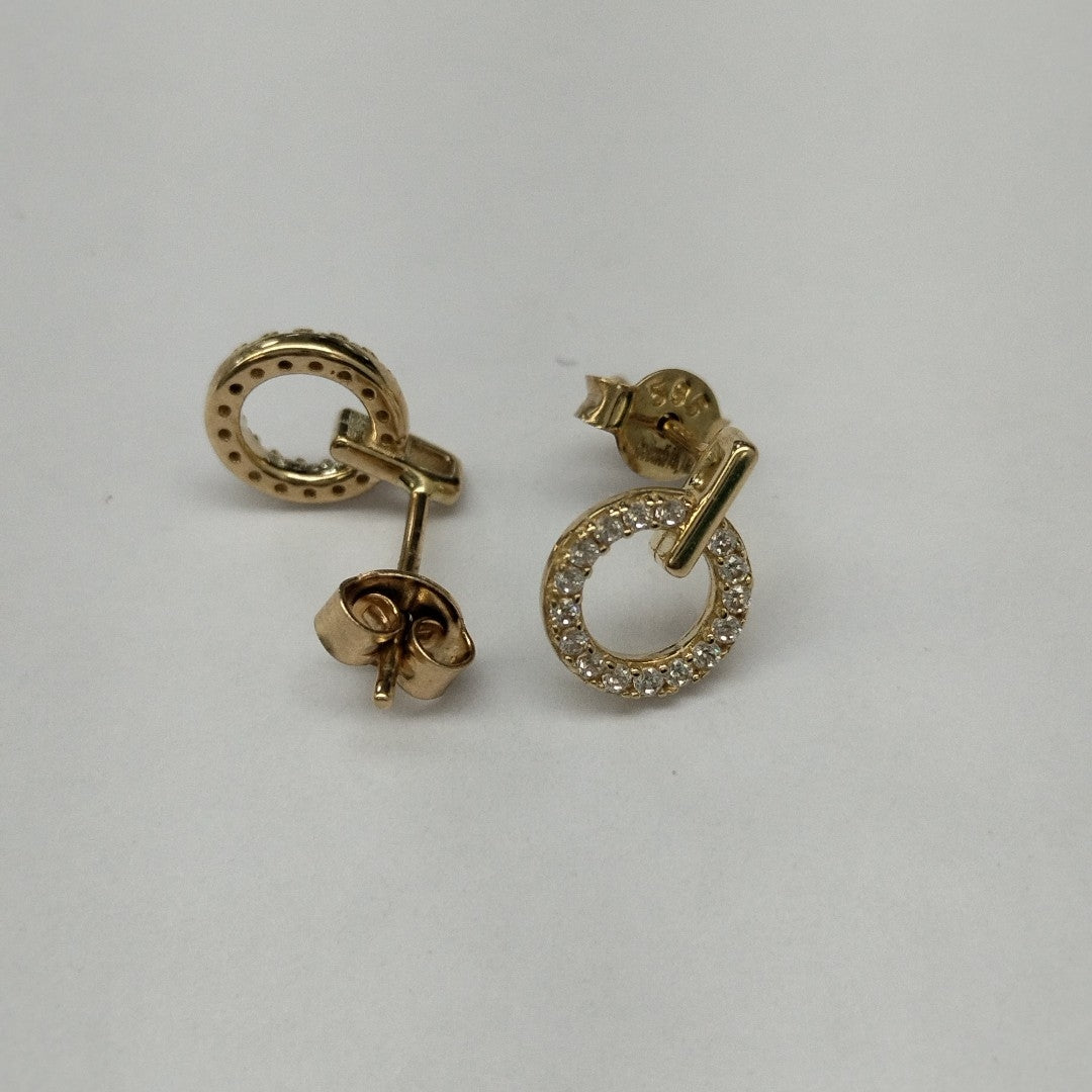 BROQUELES ORO 14K 1.6 (NUEVO)