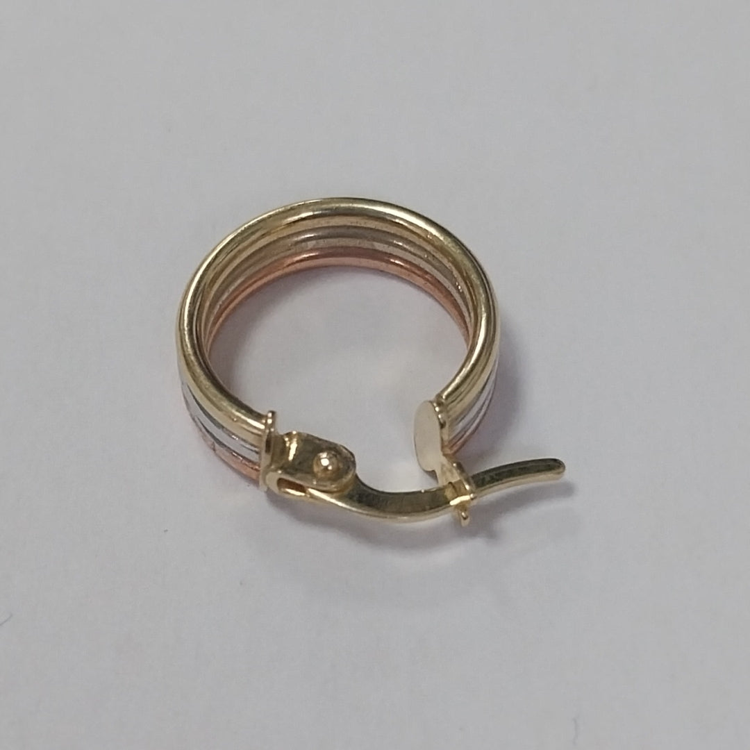 ARRACADAS ORO 14K 1.5 (NUEVO)