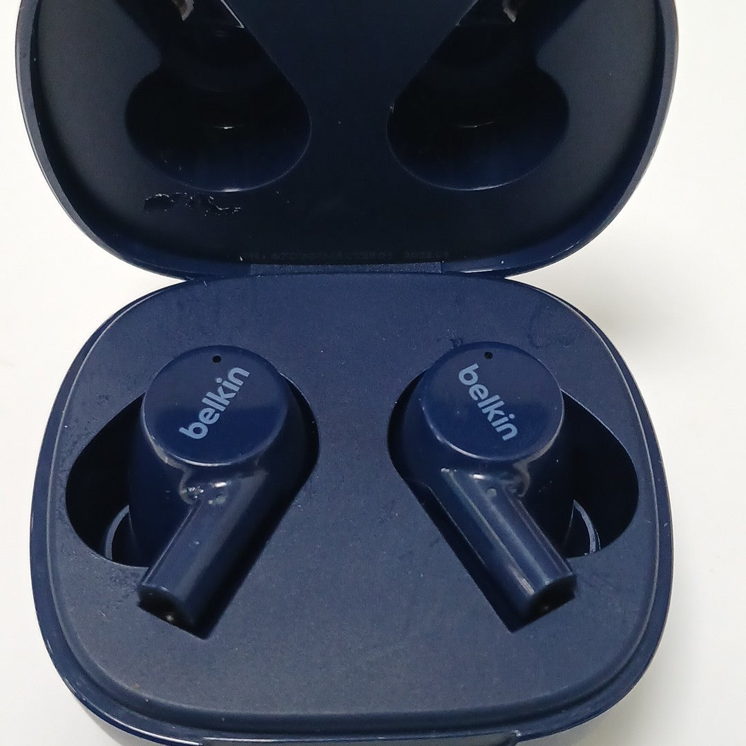 AUDIFONOS BELKIN SOUNDFORM RISE AUC004 INALAMBRICO IN EAR (SEMINUEVO)