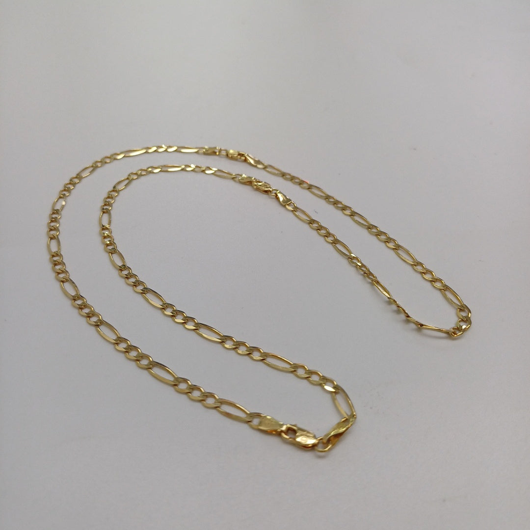 CADENAS CARTIER 3*1 AMARILLA ORO 14K 8.2 (NUEVO)