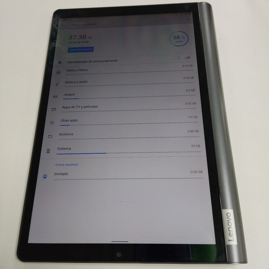 TABLETA LENOVO YOGA SMART TAB YT-X705F 64 GB 4 GB RAM (SEMINUEVO)