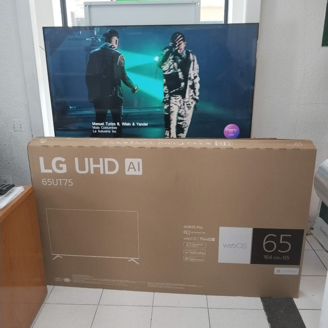 PANTALLA LG 65UT7570PUB (2024) 65" LED UHD 4K (SEMINUEVO)