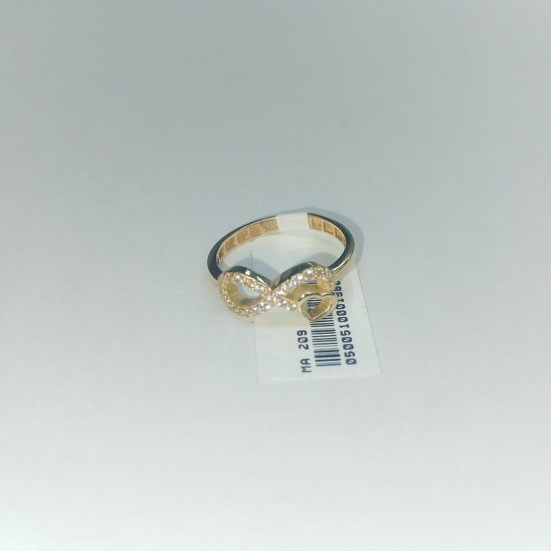 ANILLOS DAMA ORO 14K 2 (NUEVO)