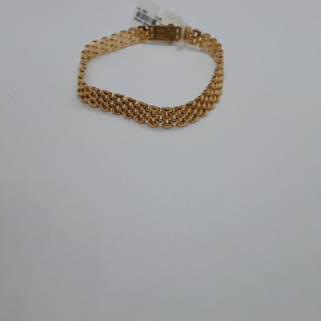 PULSERAS CABALLERO ORO 14K 18.4 (NUEVO)