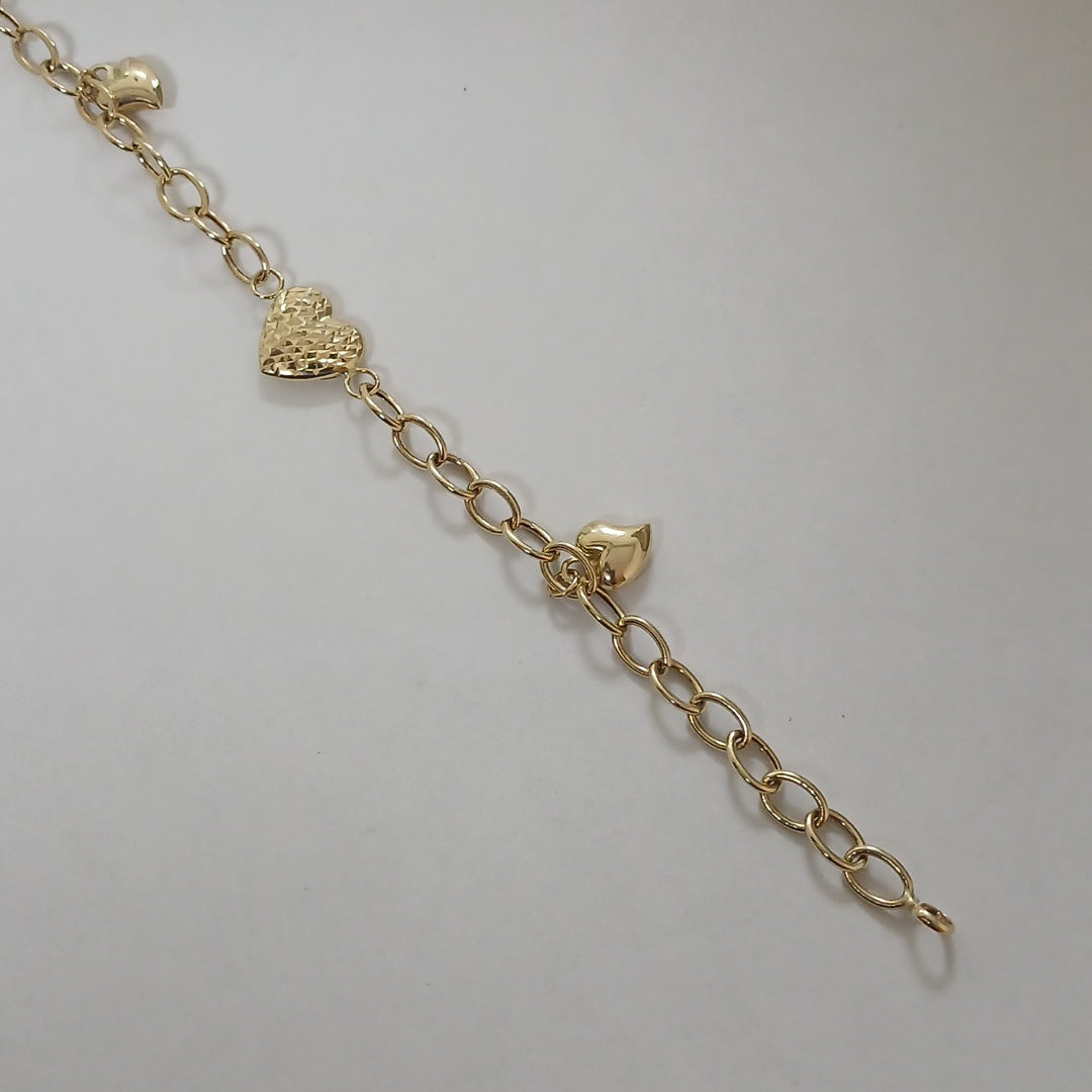 PULSERAS DAMA ORO 14K 3.5 (NUEVO)