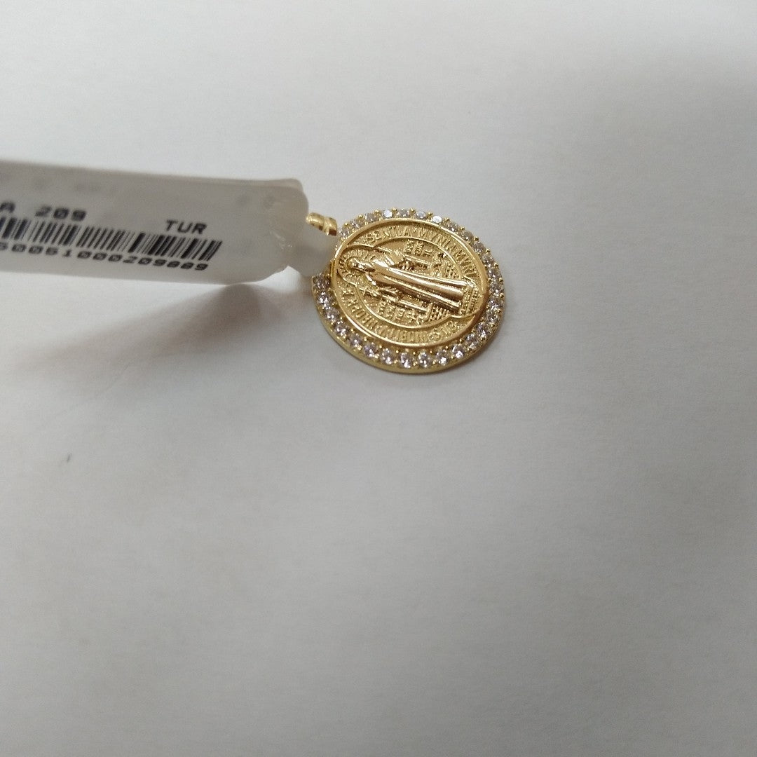 MEDALLAS ORO 14K 2.7 (NUEVO)