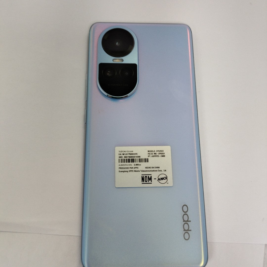 CELULAR OPPO  RENO10 5G CPH2531 (2023) 256 GB 8 GB RAM (SEMINUEVO)