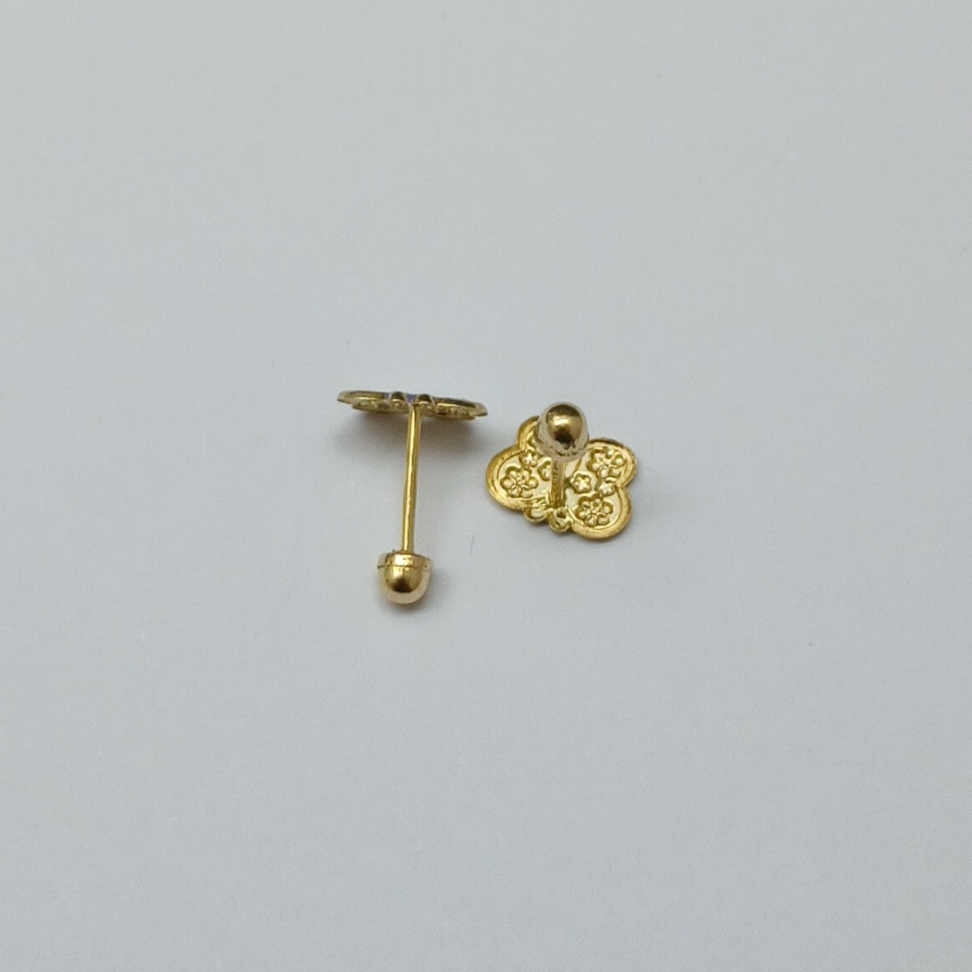 BROQUELES ORO 10K 1 (NUEVO)