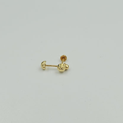 BROQUELES ORO 14K 1 (NUEVO)