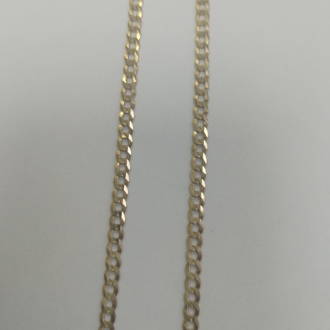 CADENAS BARBADA AMARILLA ORO 14K 6.3 (NUEVO)