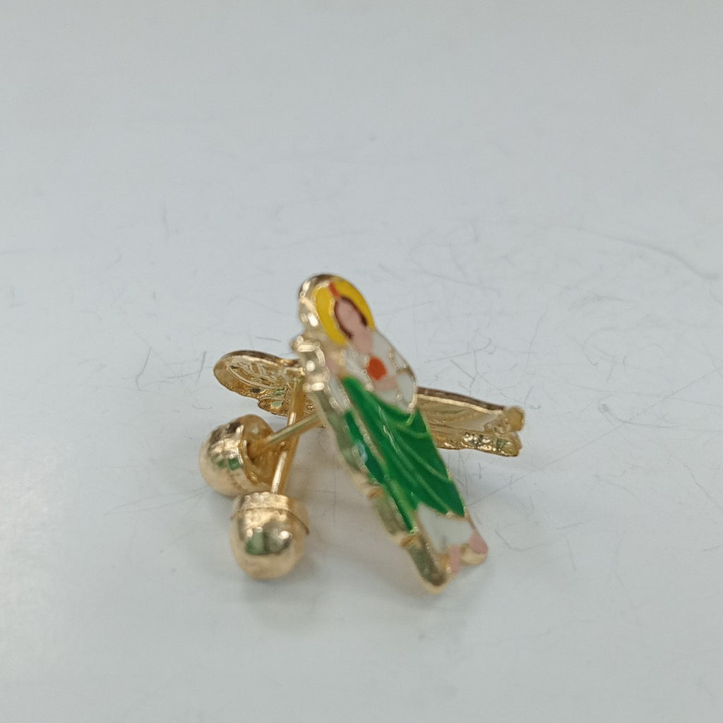 BROQUELES ORO 14K 1 (NUEVO)