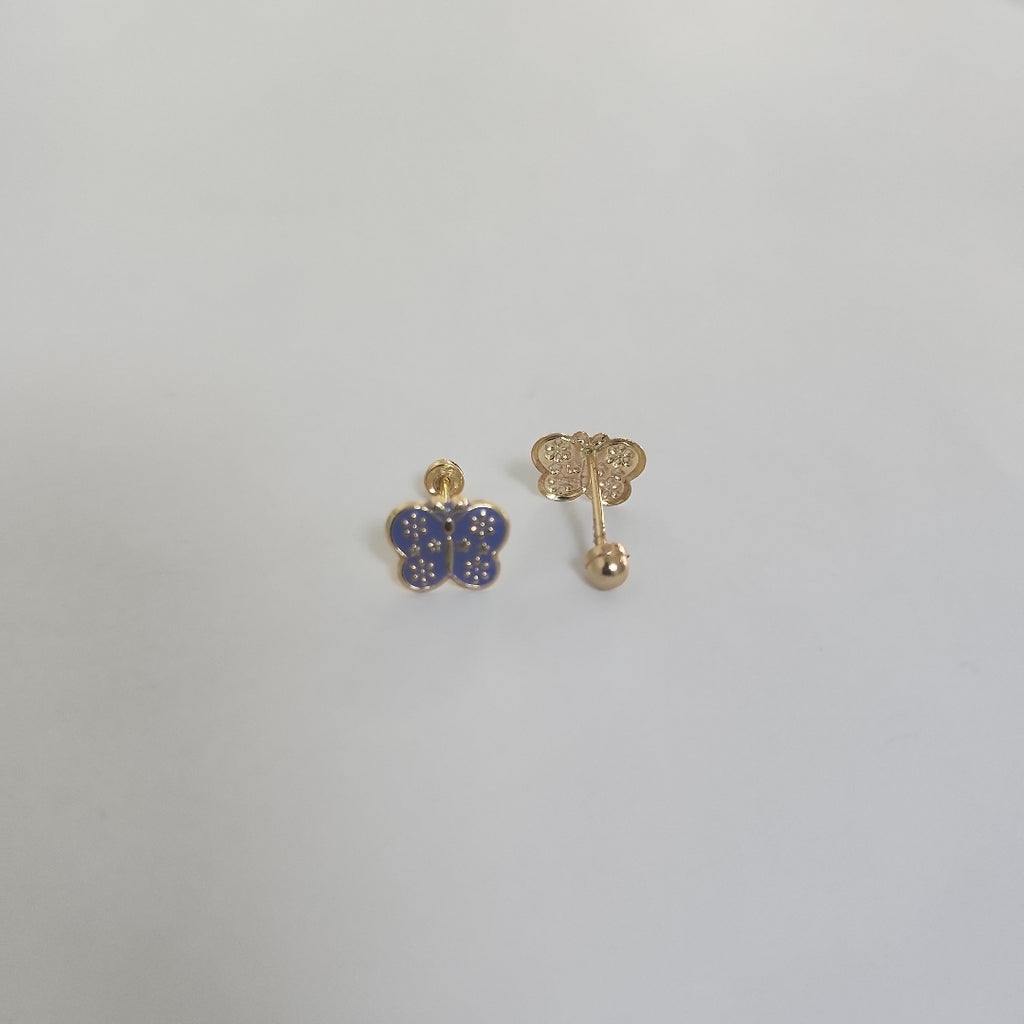 BROQUELES ORO 10K 1 (NUEVO)