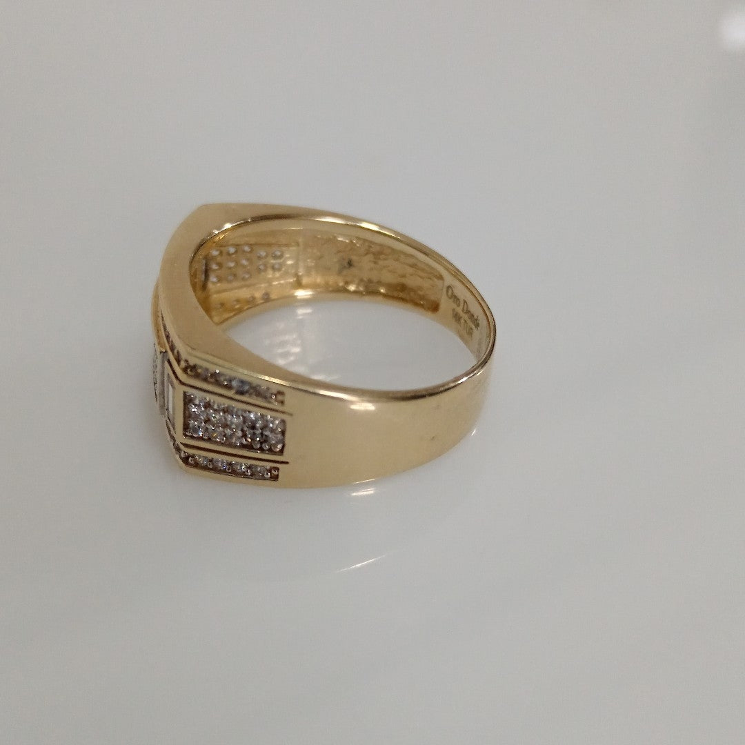 ANILLOS CABALLERO ORO 14K 6.8 (NUEVO)