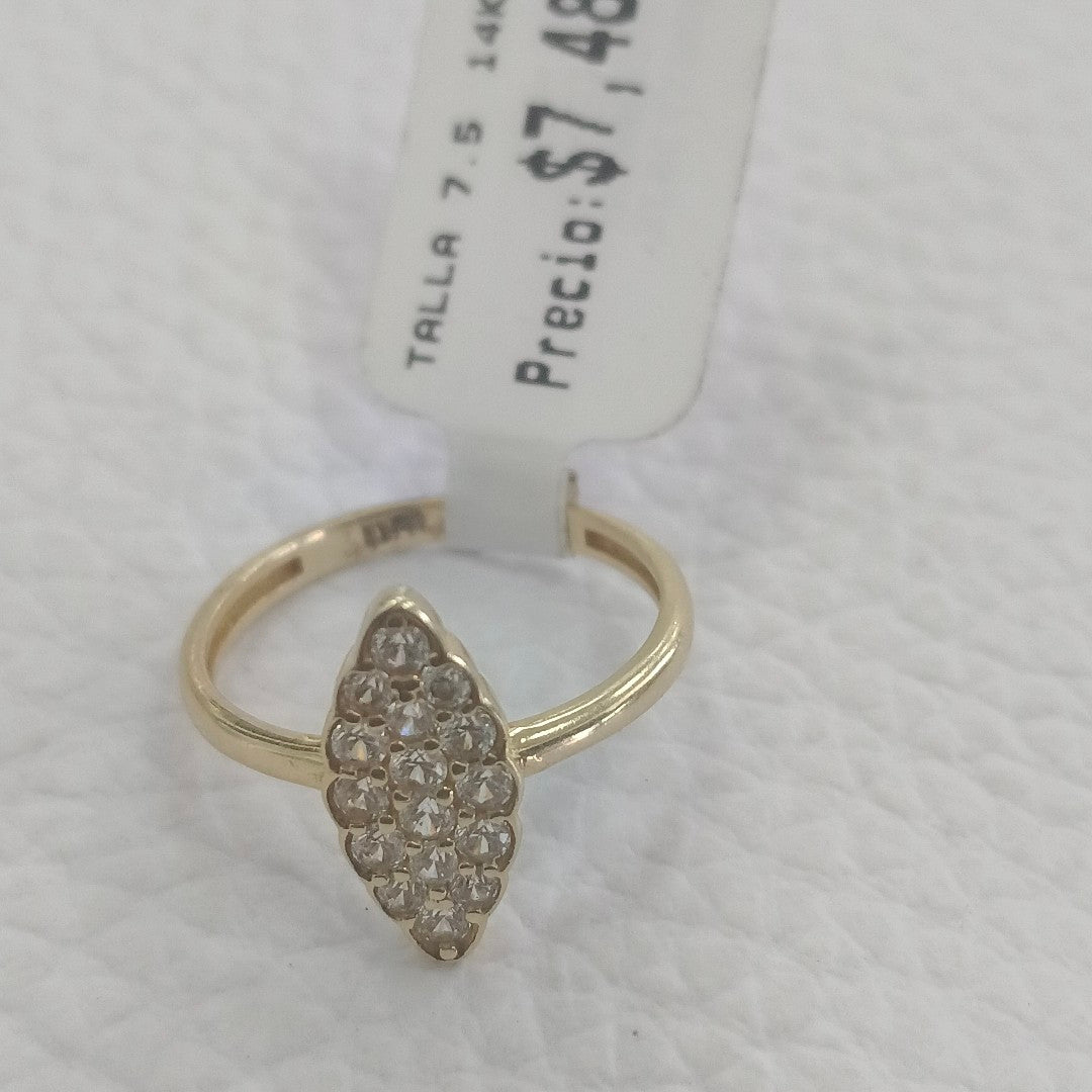 ANILLOS DAMA ORO 14K 2.1 (NUEVO)