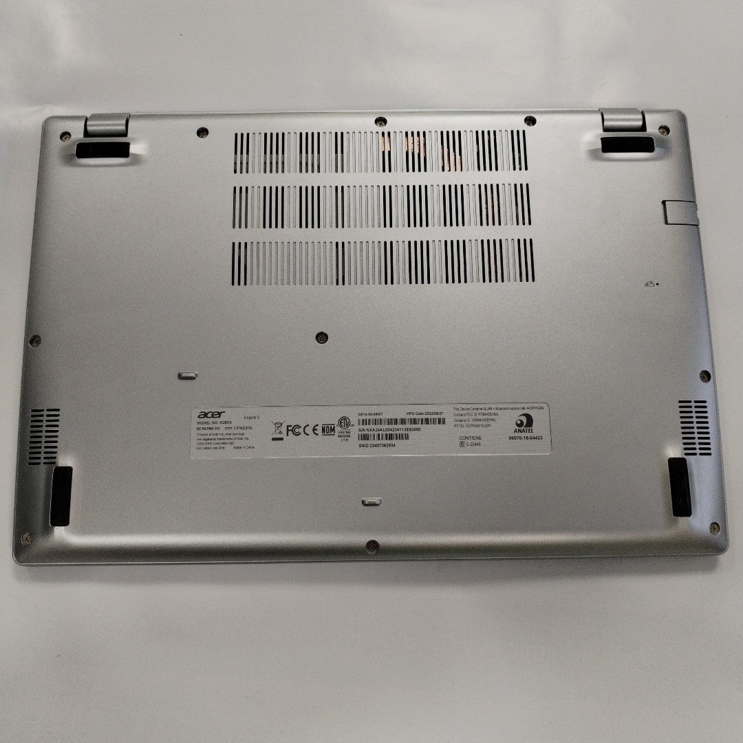 LAPTOP ACER ASPIRE 5 A514-54-54GT (2022) 1 TB + 256 GB SSD 8 GB RAM (SEMINUEVO)