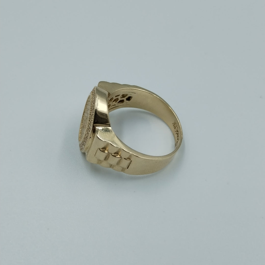 ANILLOS CABALLERO ORO 10K 7.1 (NUEVO)