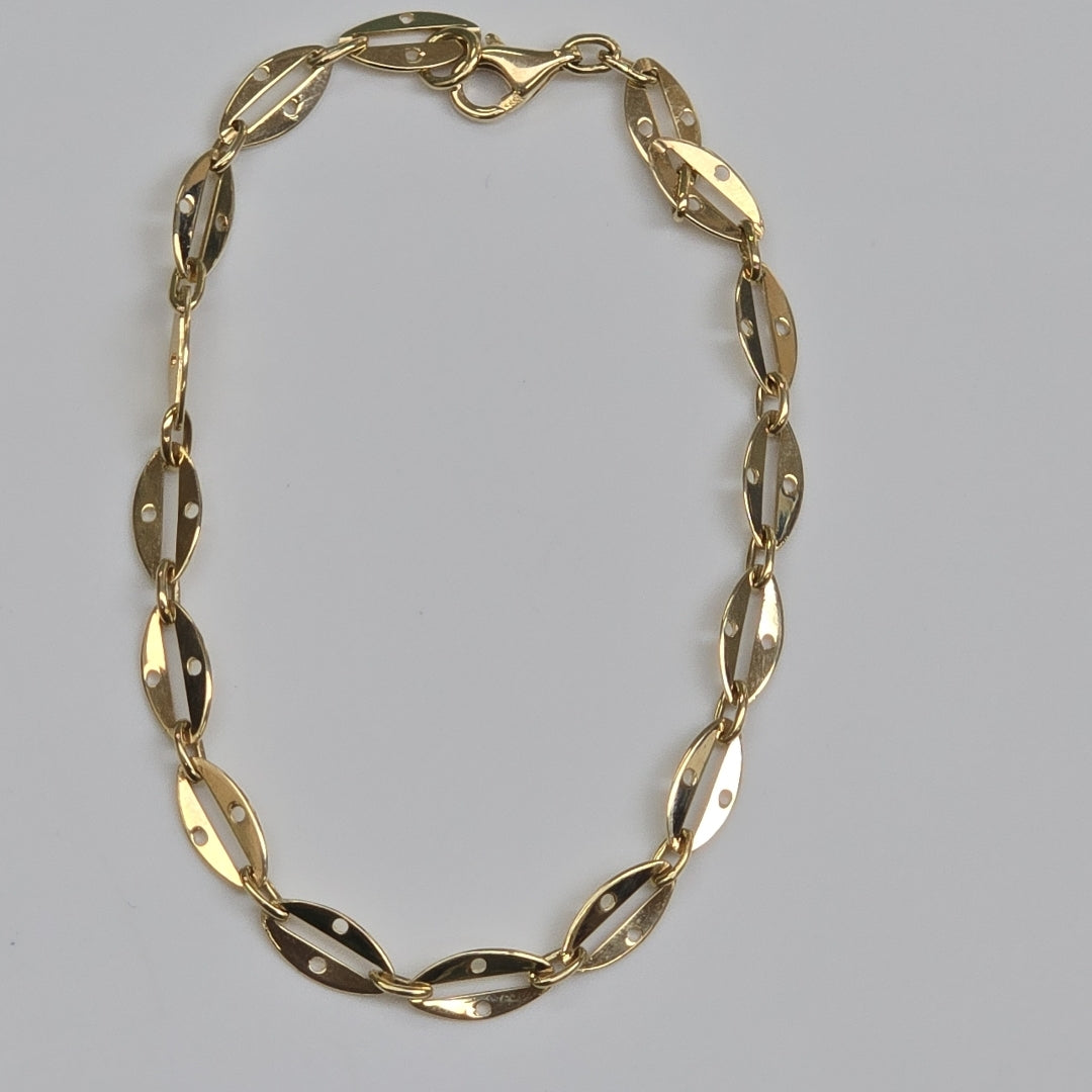 PULSERAS DAMA ORO 14K 3.8 (NUEVO)