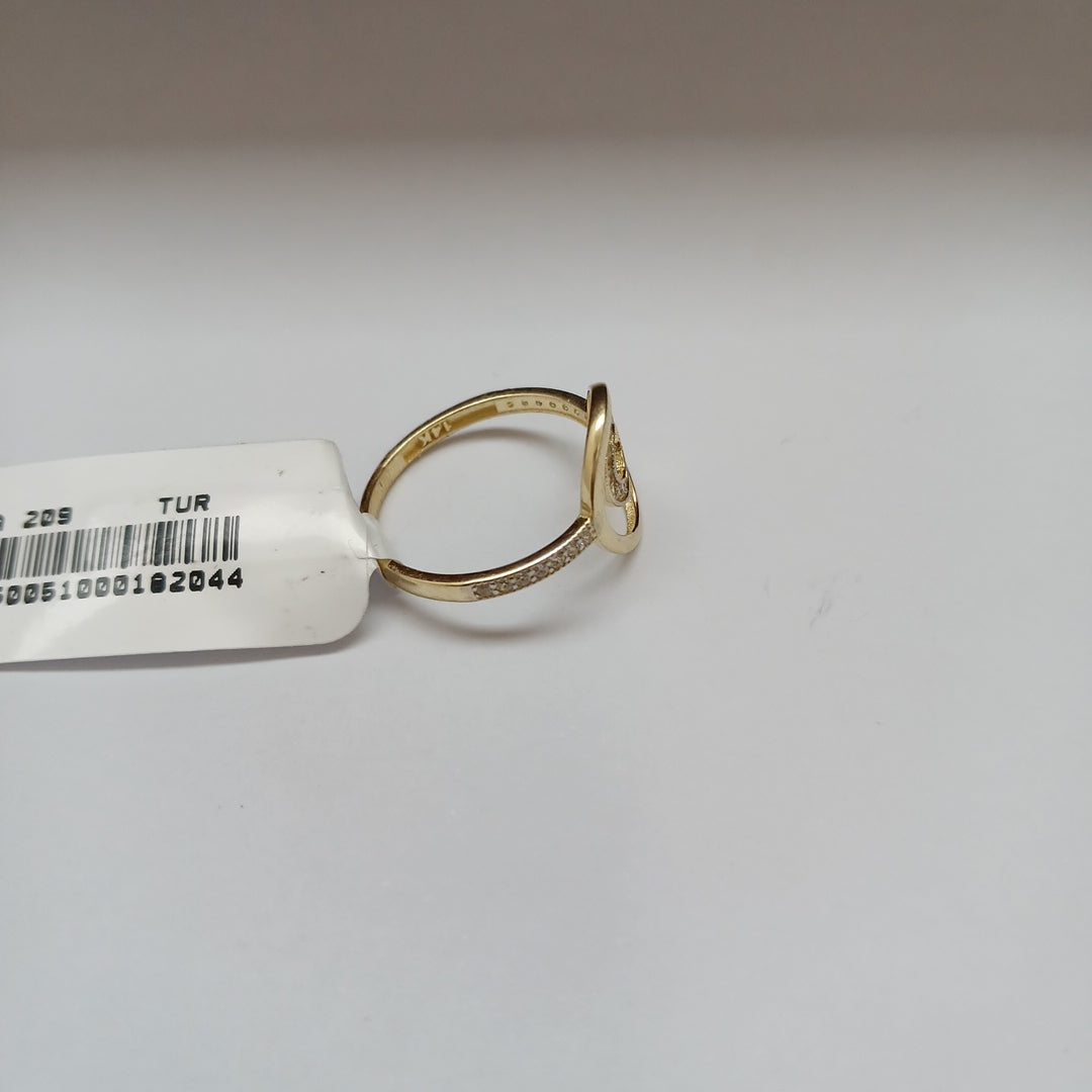 ANILLOS DAMA ORO 14K 1.5 (NUEVO)