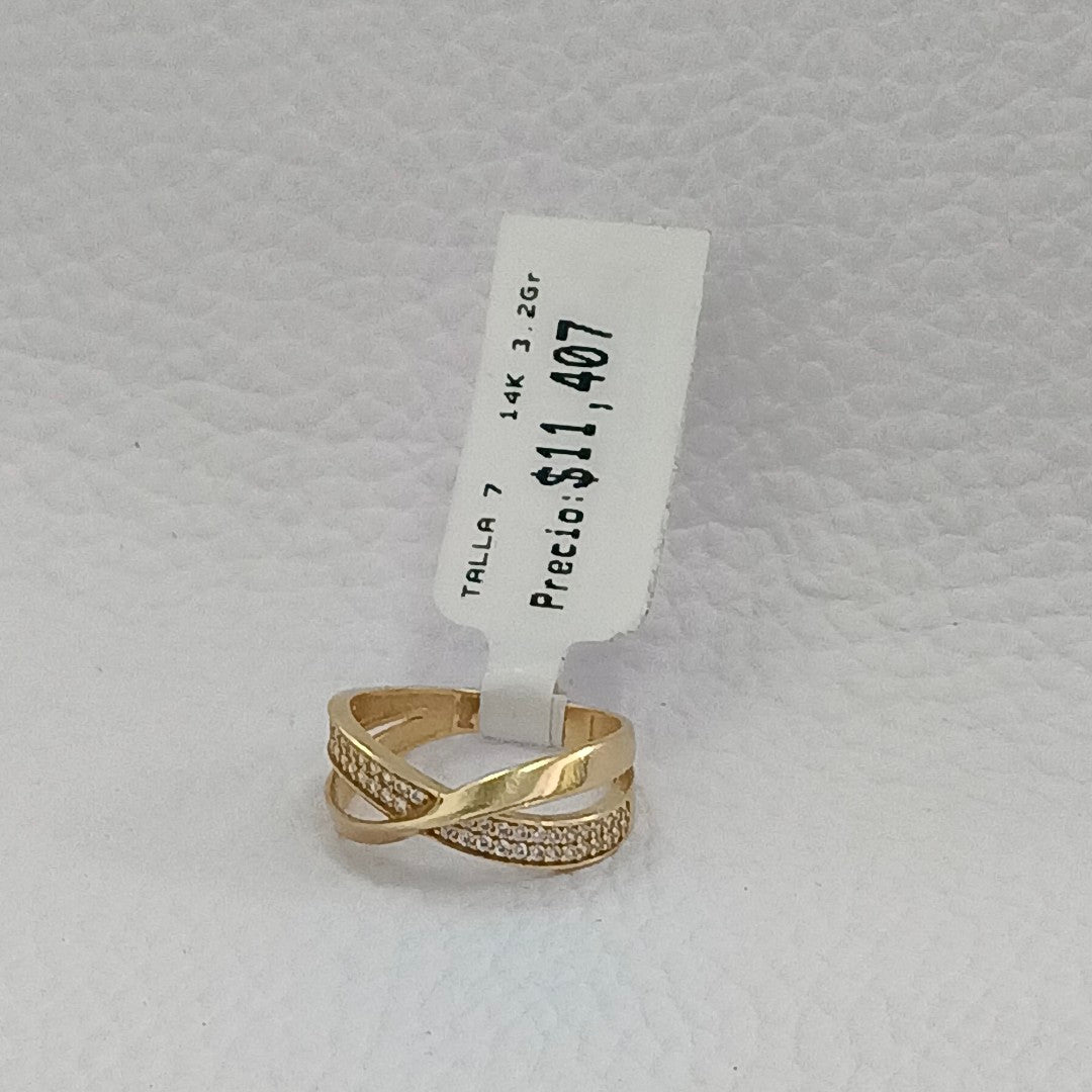ANILLOS DAMA ORO 14K 3.2 (NUEVO)