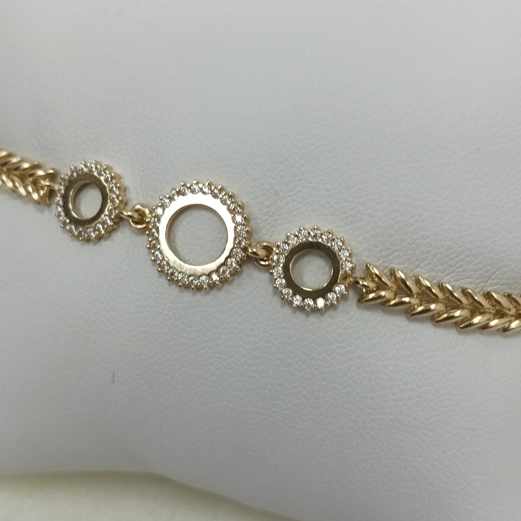 PULSERAS DAMA ORO 14K 4.7 (NUEVO)