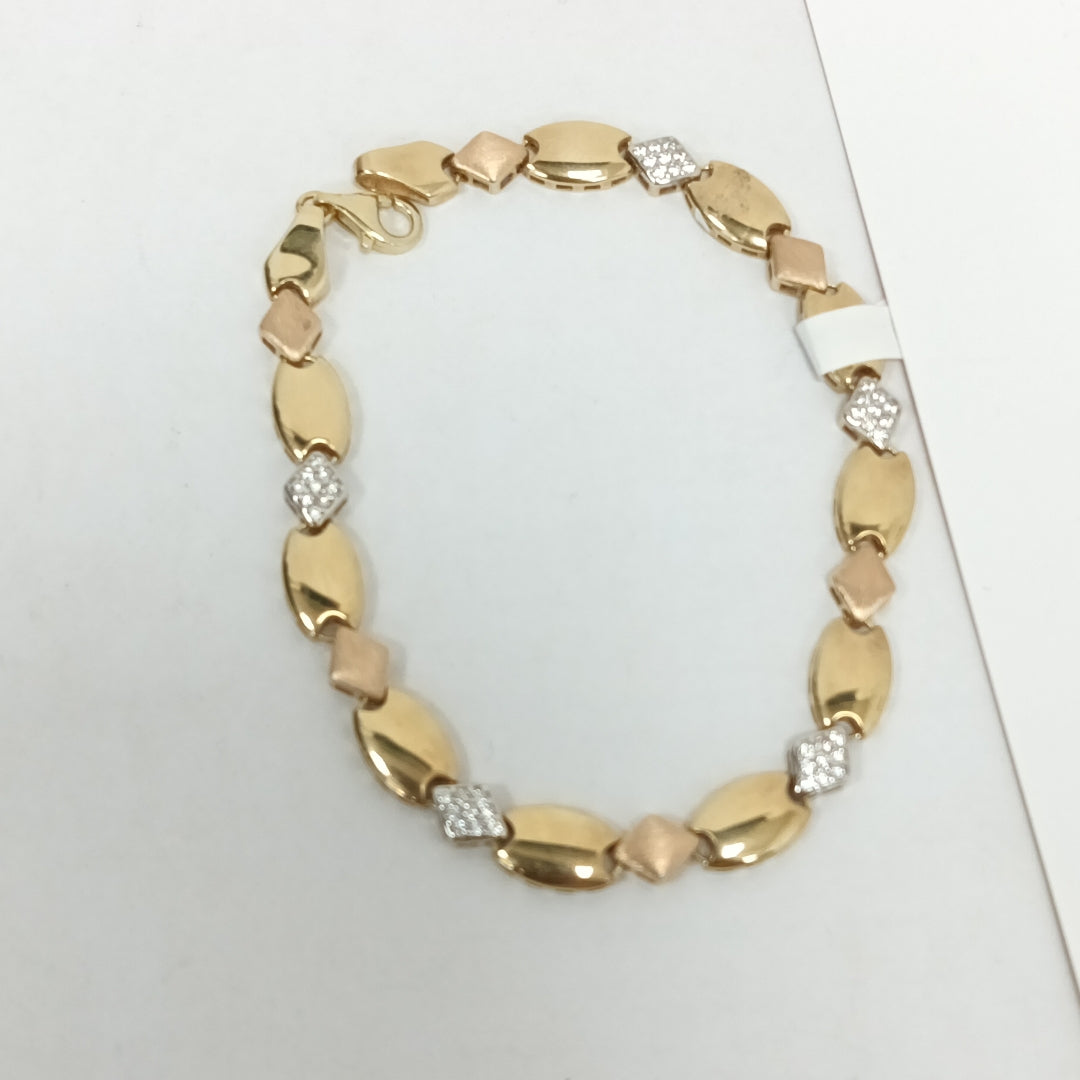 PULSERAS DAMA ORO 14K 5.6 (NUEVO)