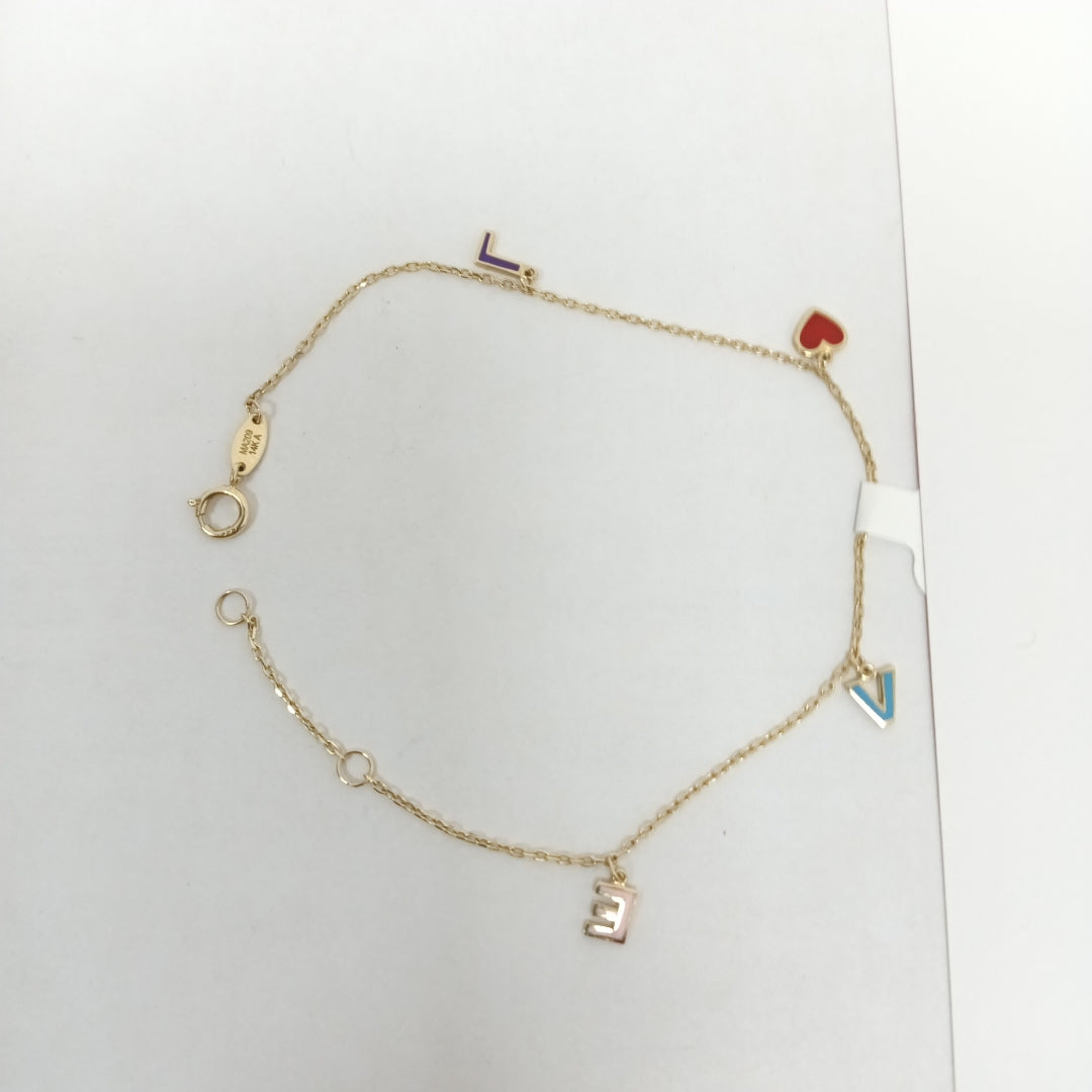 PULSERAS DAMA ORO 14K 1 (NUEVO)