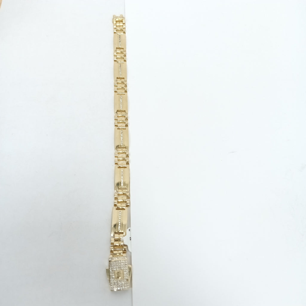 PULSERAS CABALLERO ORO 14K 21.6 (NUEVO)